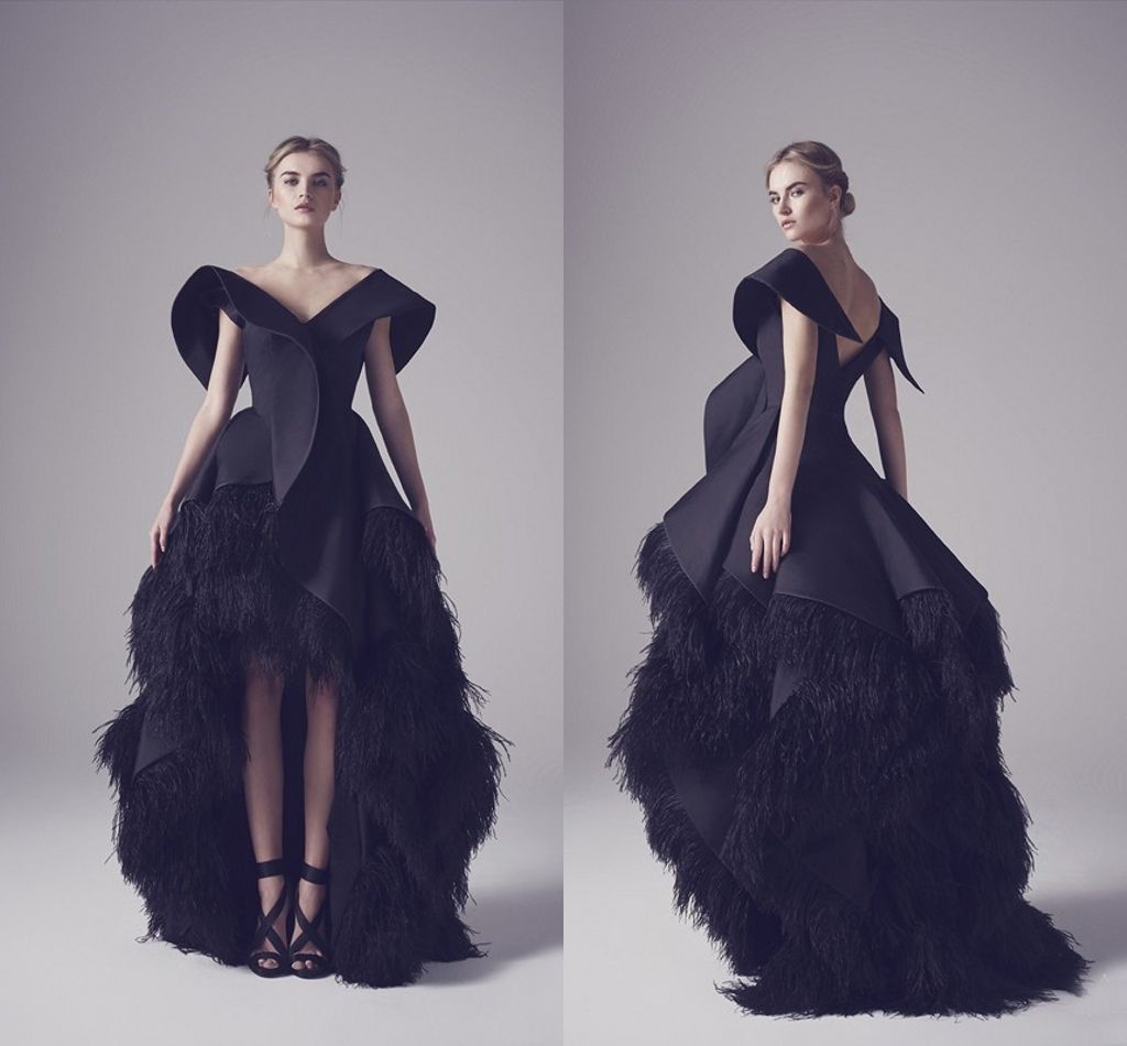 Designer Feather Dresses