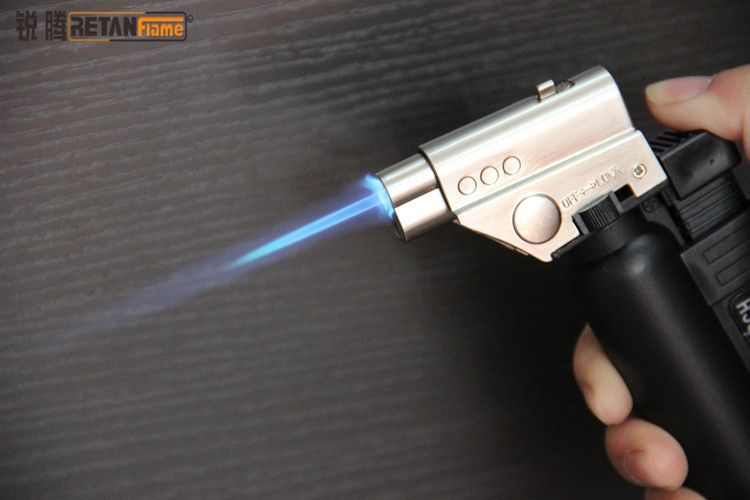 Discount Jet Butane Torch Lighters Flame Gun For Heat The Glass Nail Or