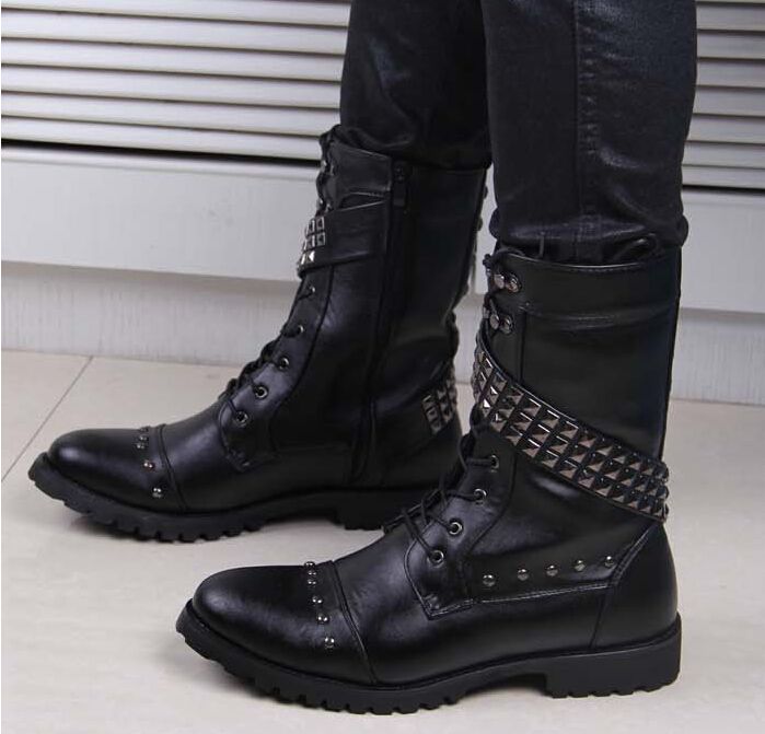 mens mid high boots