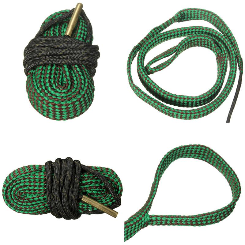 Bore Snake .22 .223 5.56 Nato Brass Rifle/Pistol Bore Snake Gun Cleaning Weighted Cord Dot Sight