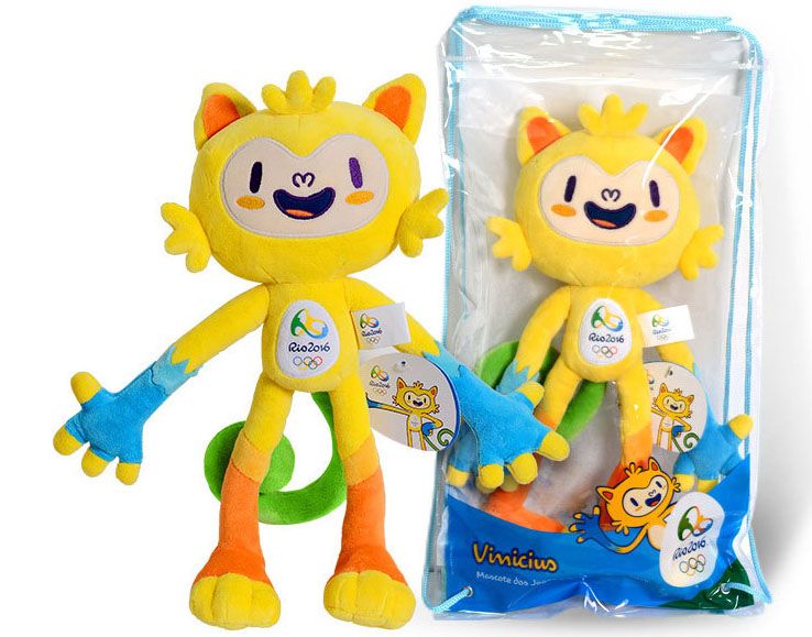 Online Cheap Brazil Rio 2016 Olympic Mascot Plush Dolls Tom And