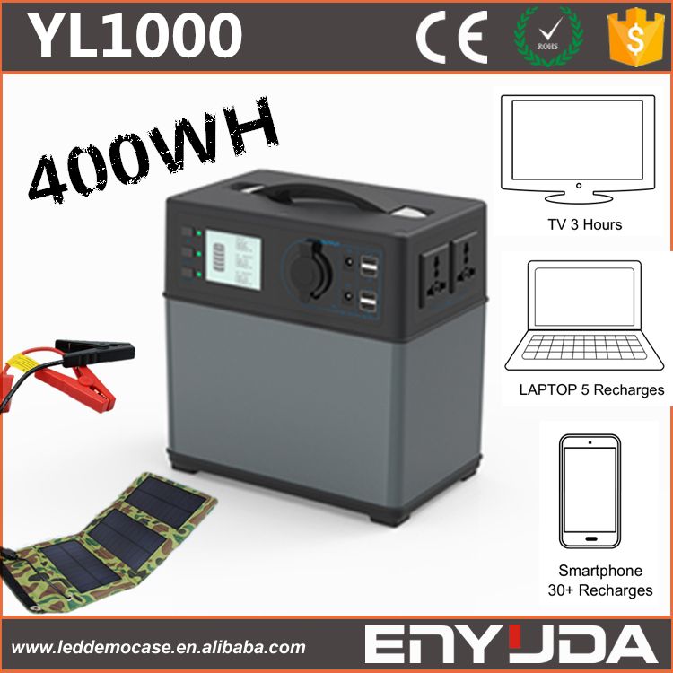 Portable Uninterrupted Power Supply Large Capacity 400wh Lithium