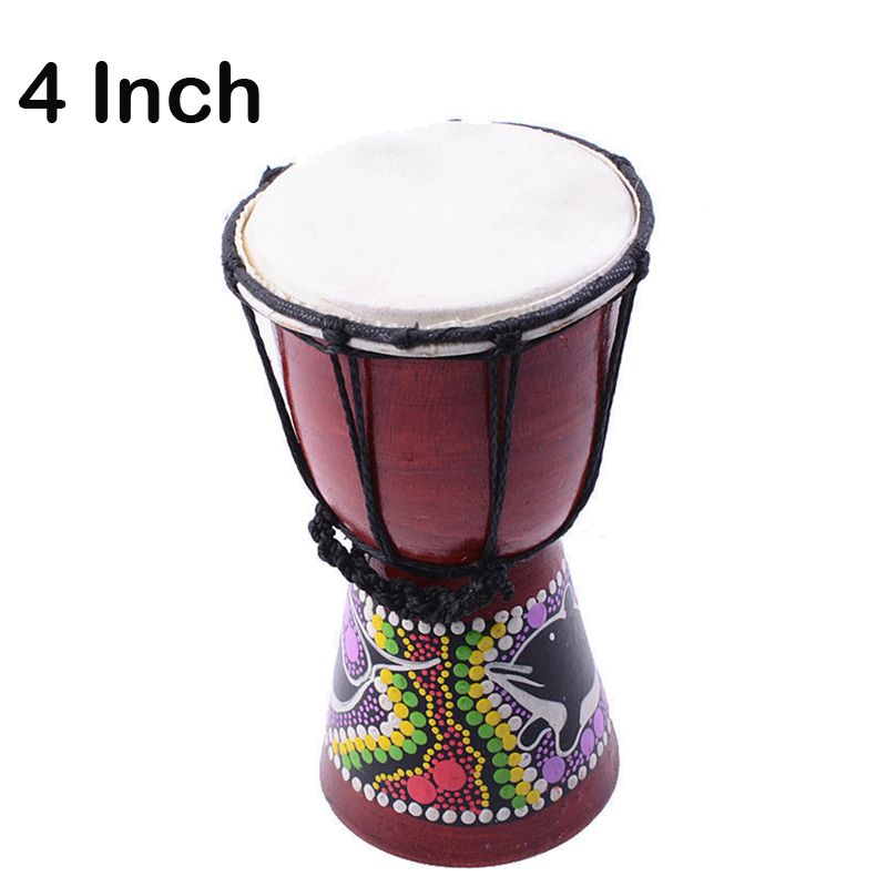 2017 African Djembe 4 Inch Percussion Hand Drum For Sale, Wooden Jambe