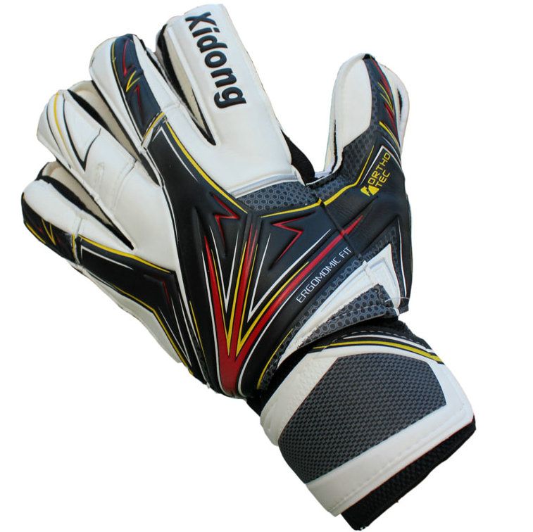 2017 White Soccer Goalie Gloves Full Latex Cool All Size Goalkeeper