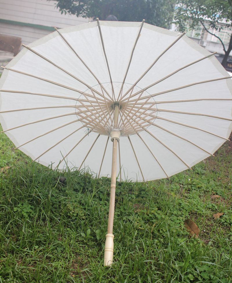 Best New Eco Friendly Bamboo With Paper White Color Long Handle Bridal