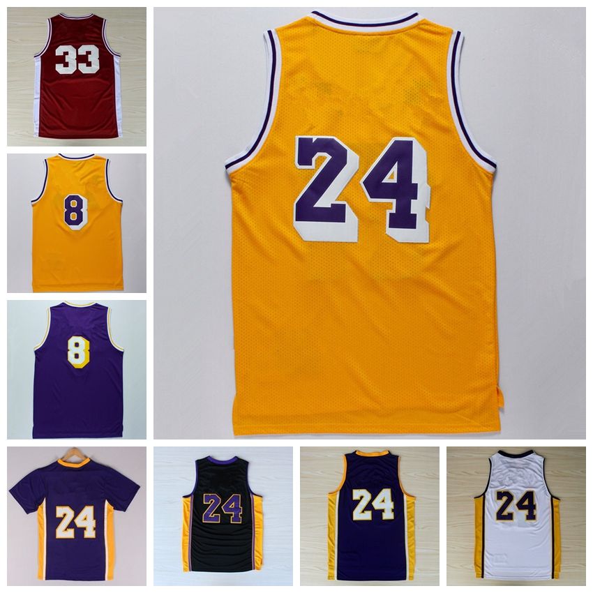 2017 2016 Classical 24 Basketball Jerseys Cheap 8 Throwback Basket