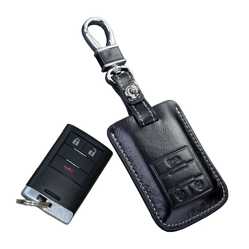 2017 Leather Car Key Fob Cover Case For Chevrolet Captiva 2014 2015