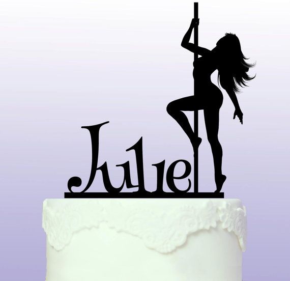 Pole Dancer Cake Decoration Pole Dancer Cake Decoration