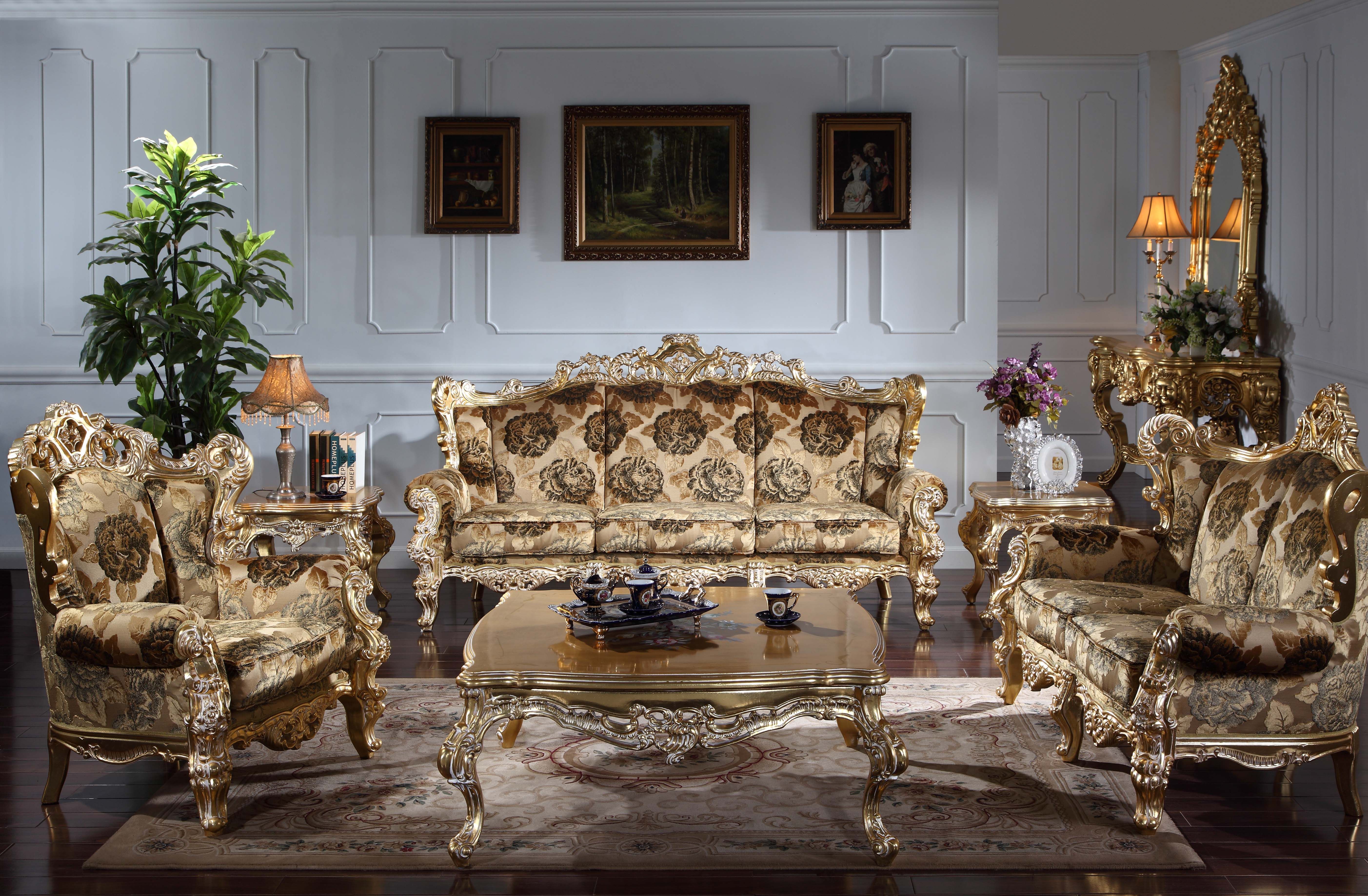 Inspiration 37 Baroque Living Room Furniture Sets