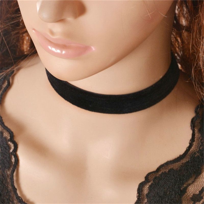 These collars and chokers were made to mix and match but also shine solo. For a more minimalist tone, slip on a single short necklace atop a shoulder-baring blouse or dress. Whatever your style, give dresses, jumpsuits, tunics, and tees a lift with these unique chokers and collars.