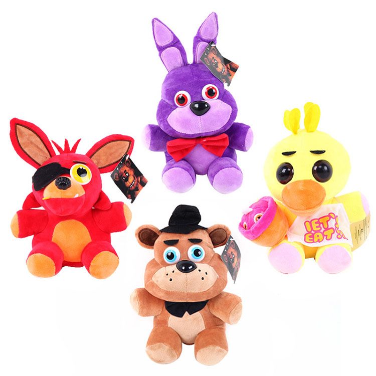 Plush Toys Five Nights at Freddy s Plush Bonnie Foxy Freddy Chica