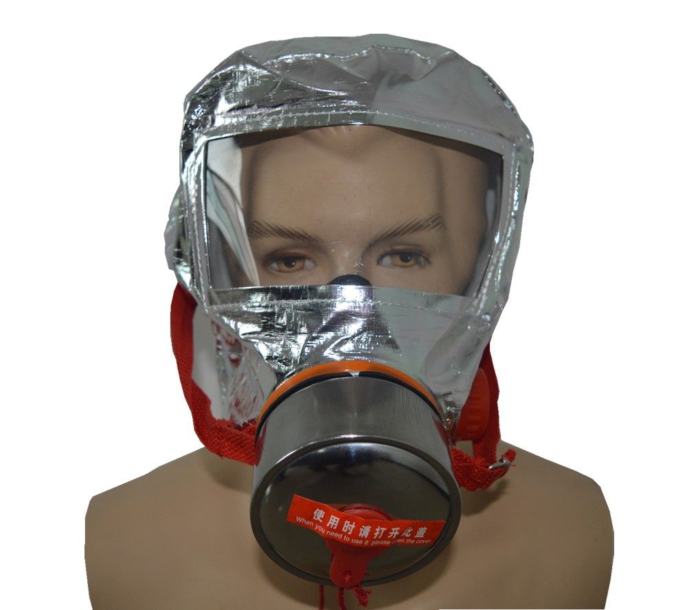 2017 Disposable Escape Hood Face Gas Mask Safety Breathe Co2 Easy Safe
