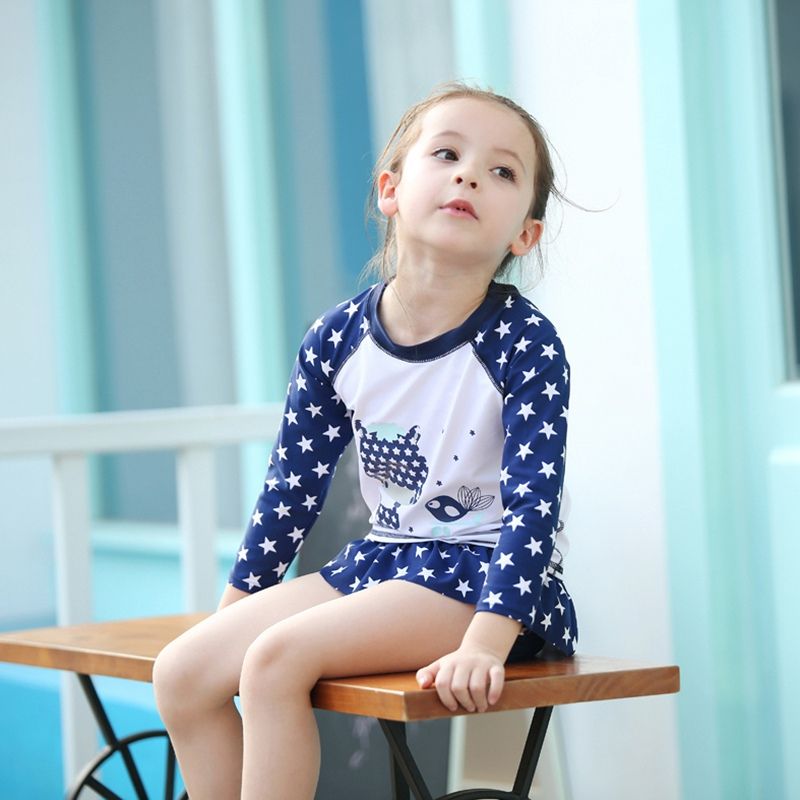 Best Wholesale Summer Style Kids Swimwear Baby Girls Two Piece Swimsuit