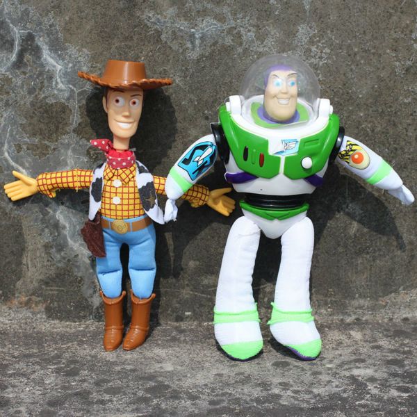 woody and buzz soft toys