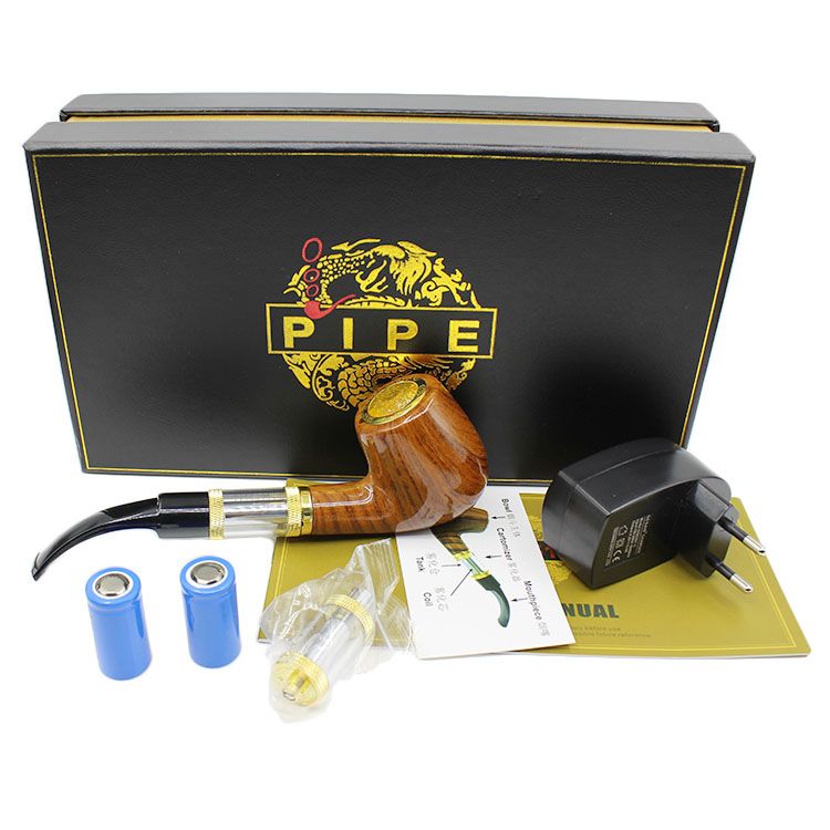 E Pipe 618 Pipe Electronic Cigarettes Kits Old Fashioned Vapor E Smoking Pipe Style Electronic