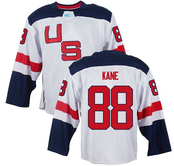 2017 2016 Olympic Usa 88 Kane Brand Hockey Jerseys 2016 World Cup