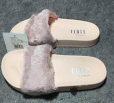 leadcat fenty fur slide