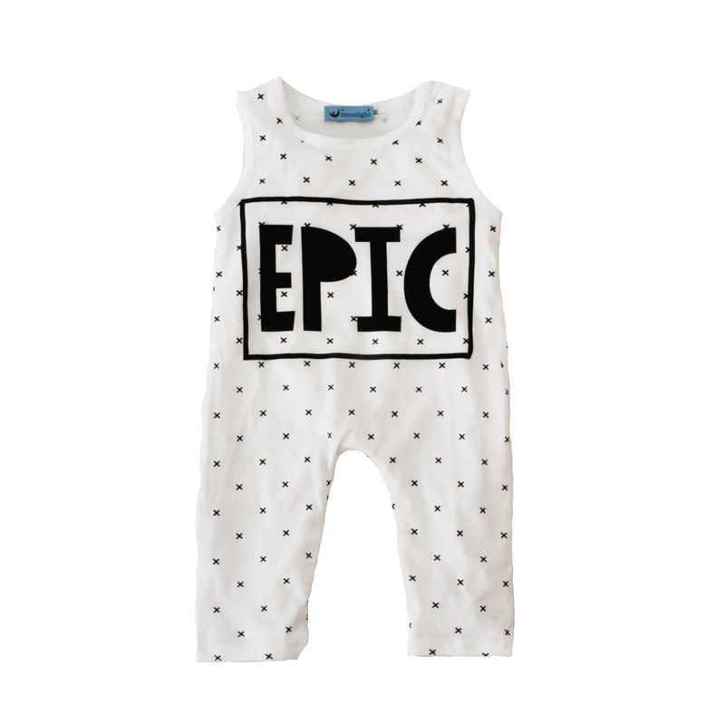 Toddler Boy Romper Brand 2017 Summer Style Cross Baby Boys Jumpsuit