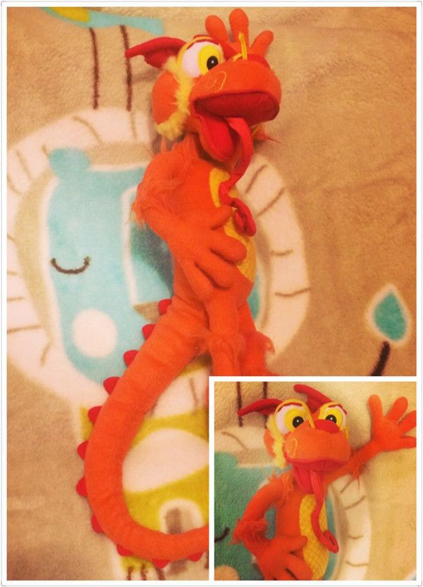 mulan dragon plush