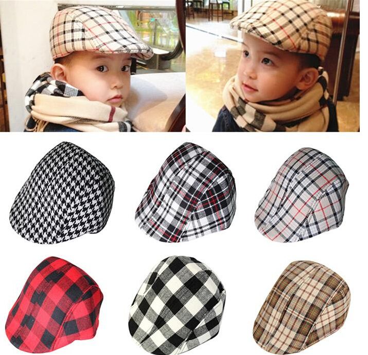 Shop Caps & Hats Online, New Fashion Baby Boy Children Kids Beret Ball