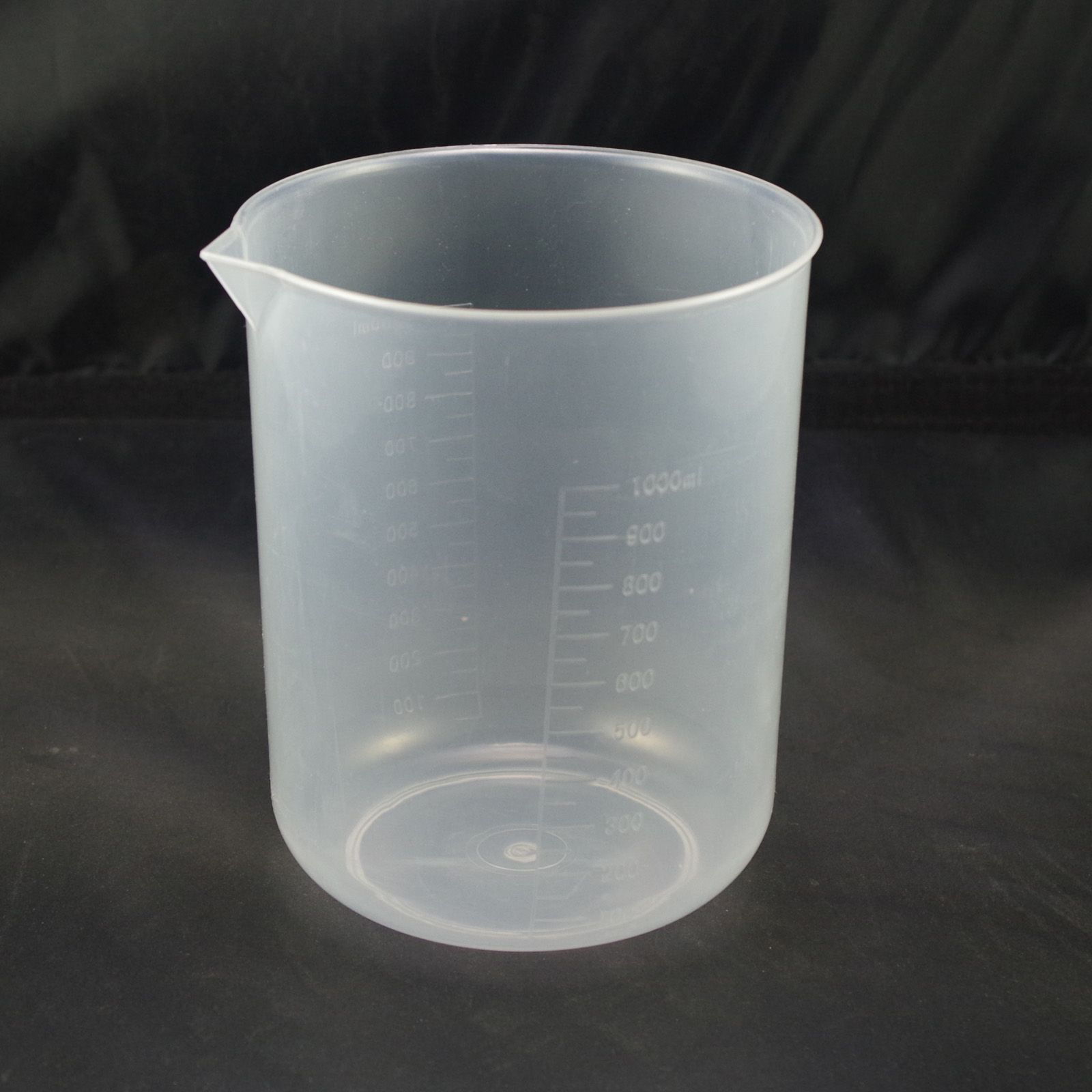 2017 1000ml Plastic Beaker Measuring Cup Clear Food Grade Graduated