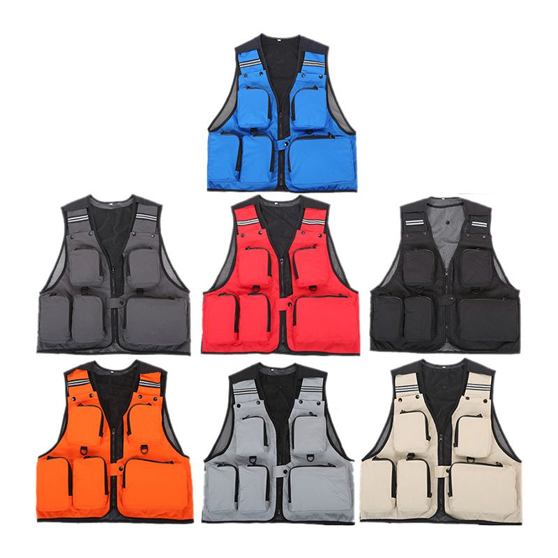 Best Outdoor Sport Clothing Fishing Vest Summer Fishing Vest Multi