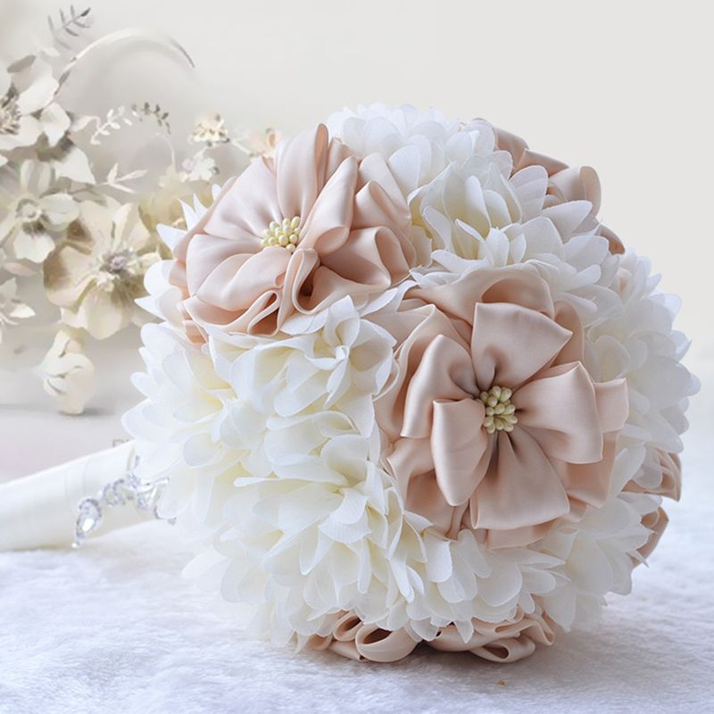 Wf070 Rustic Bridal Wedding Bouquet Boho Wedding Decoration Artificial