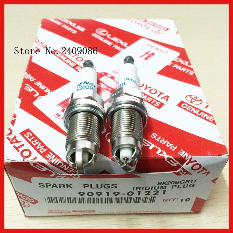 Car Candle Denso SK20BGR11 9091901221 Japan Original Triode Iridium
