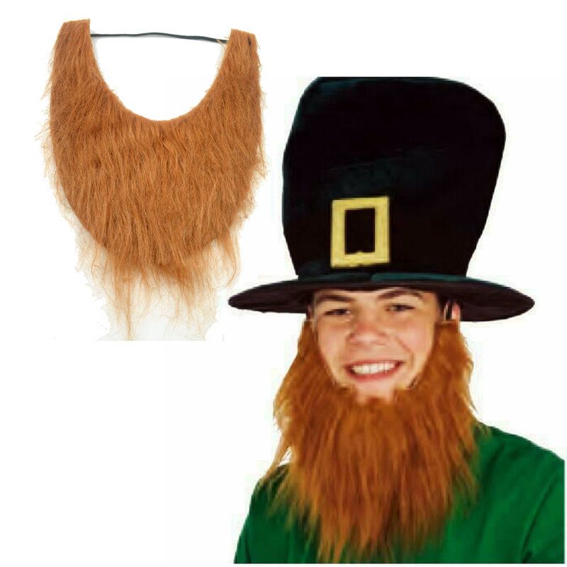 Halloween Adult Cosplay Costumes Funny Party Big Fake Beard Moustache