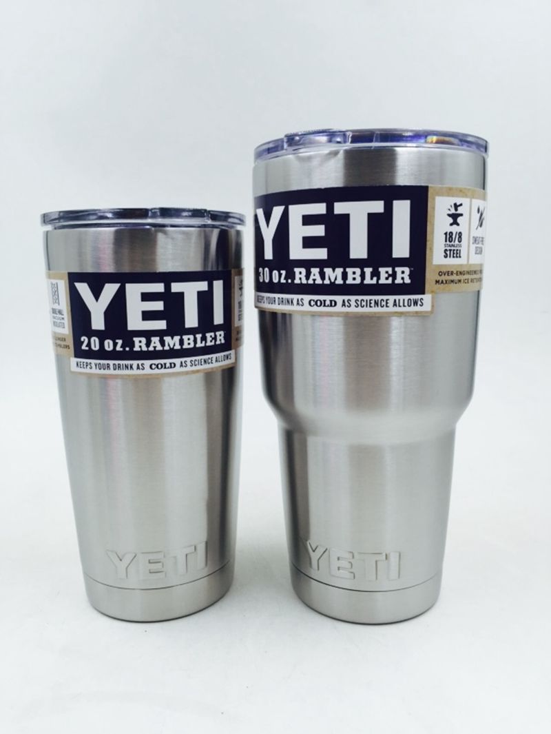 Yeti 20 Oz Cups 304 Stainless Steel Yeti Rambler Tumbler Cup Yeti