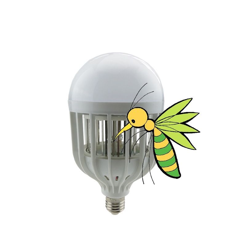2 In 1 Mosquito Led Light Bulb Mosquito Repellent Bug Killer Lamp Trap