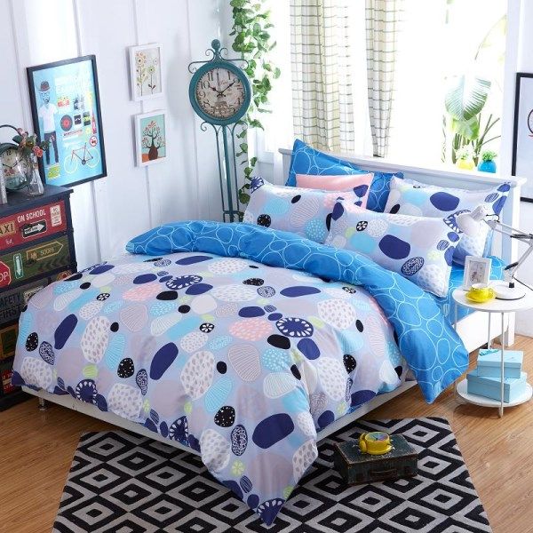 New Elegant Cotton Bedding Set For Fall Winter Floral