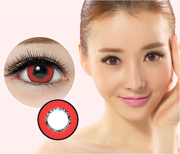 2017 New Fashion 3 Tone Hema Fresh Blends Contact Lenses Ultra Thin