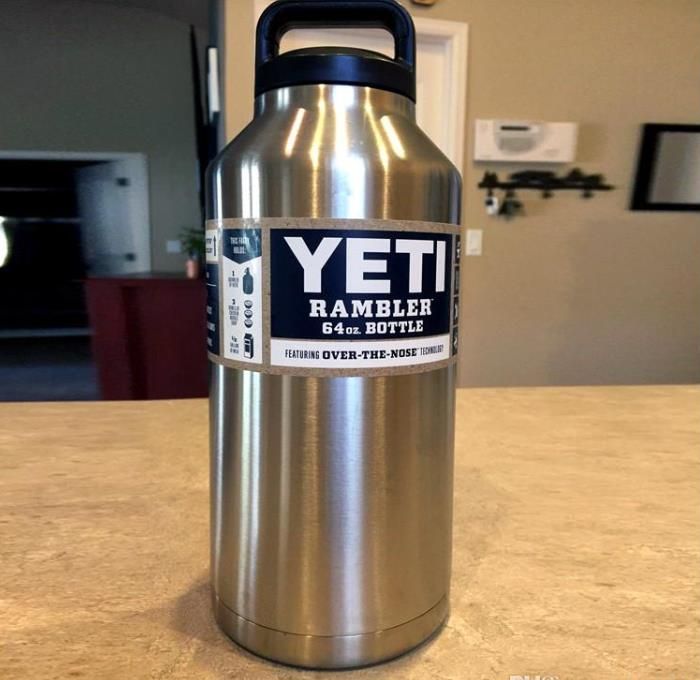 64oz Yeti Outdoor Sport Coolers 304stainless Steel Vacuum Flask Bottle