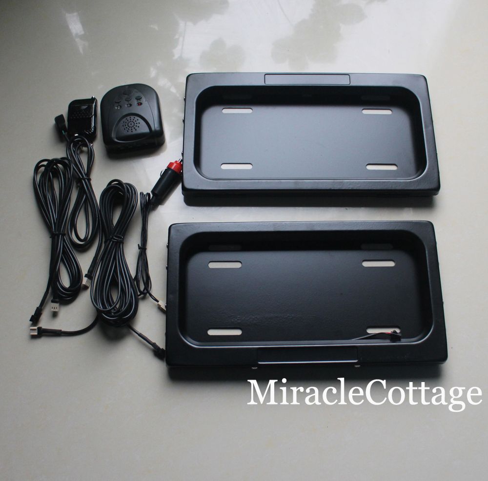 2017 Metal Auto/Car Remote Control Hide Away Licence Plate Holder