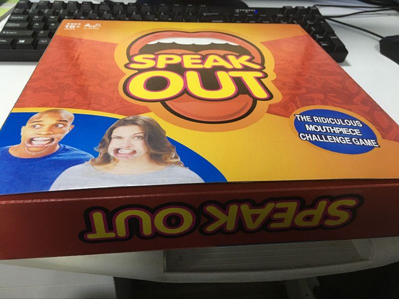 2016 New Speak Out Games Ridiculous Mouthpiece Challenge Game Game For