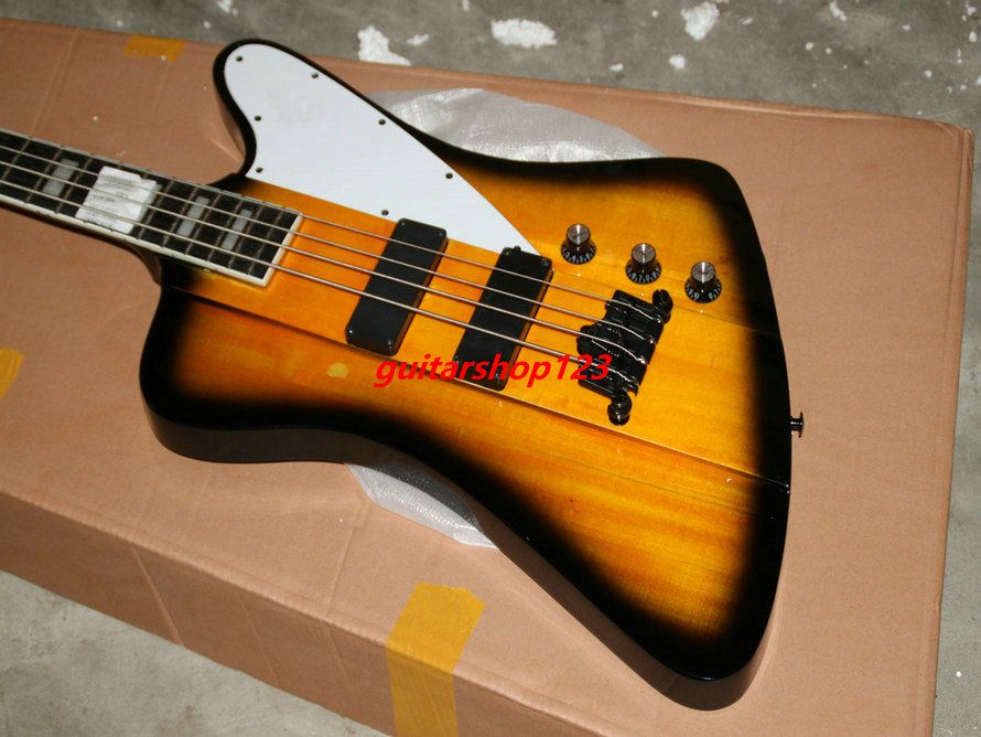 New Chinese Bass Guitar 4 Strings Electric Bass Honey Burst Bass Guitar