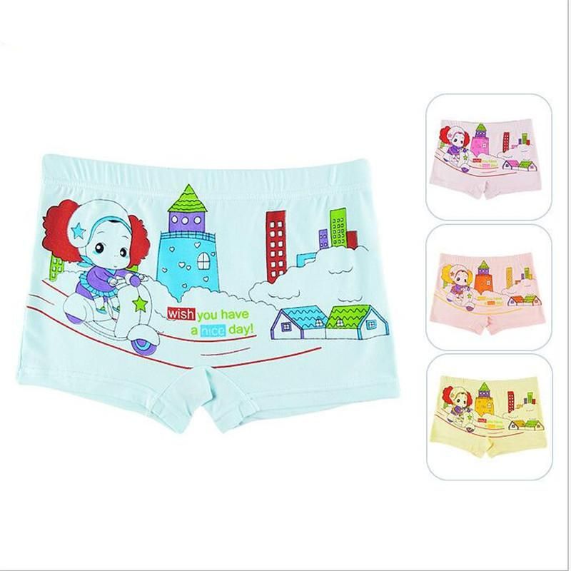 2017 Baby Briefs Kids Underwear Cutest Cartoon Cotton Kids Panties
