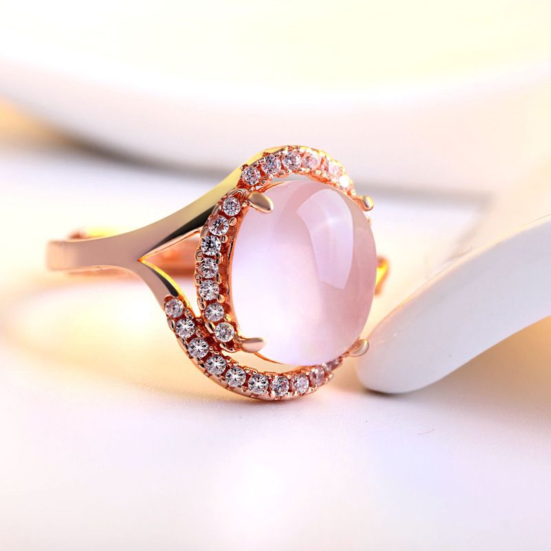 Silver Ring Pink Band Silver Ring Pink Band