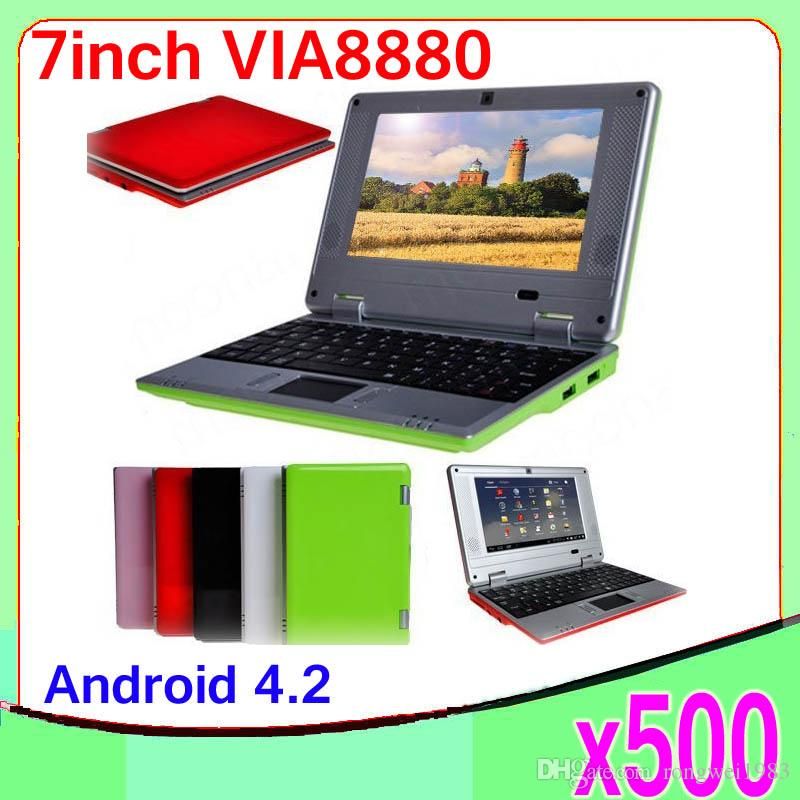 Cheap New Arrival Cheap 7inch Mini Laptop Notebook Computer acm Via