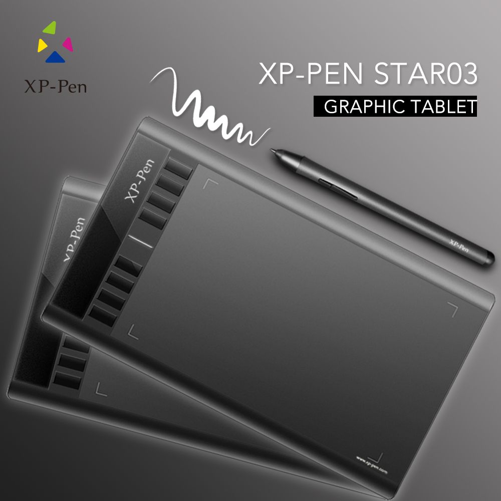 2017 Xp Pen Star03 Graphics drawing pen Tablet drawing Tablet Battery
