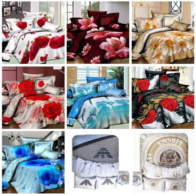 Fashion Designers High Quality Pillowcase Bed Sheet Quilt Cover