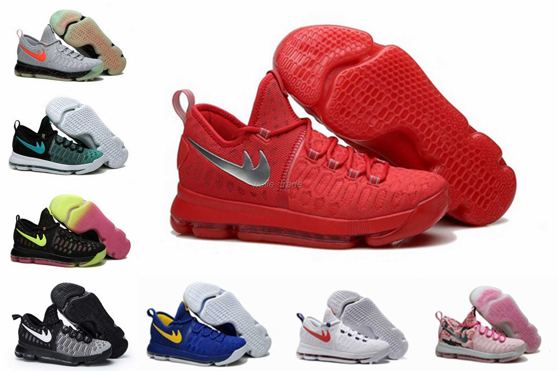kevin durant black and red shoes