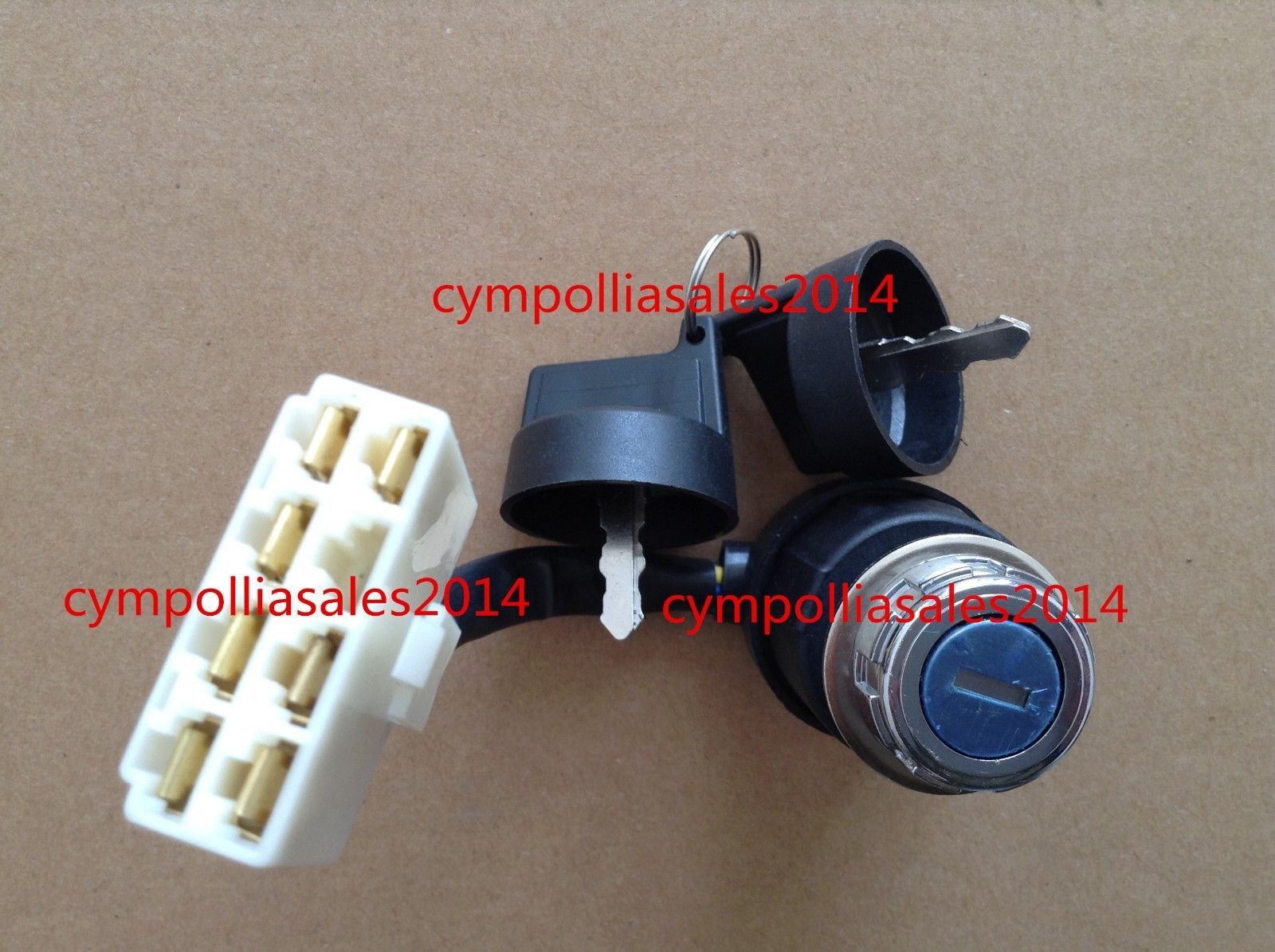 2018 Diesel Generator 7 Wire Ignition Switch Key Atv & Halley From