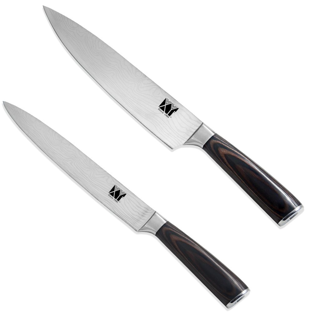 Uncategorized Quality Kitchen Knives good quality kitchen knives set 8 inch slicing chef mirror surface stainless steel laser