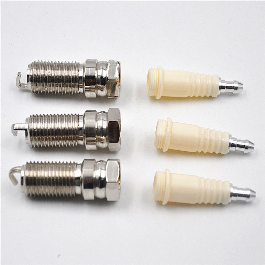 2017 Metal Smoking Plastic&Metal Spark Plugs Storage Case Hidden Container Mini Pill Box From