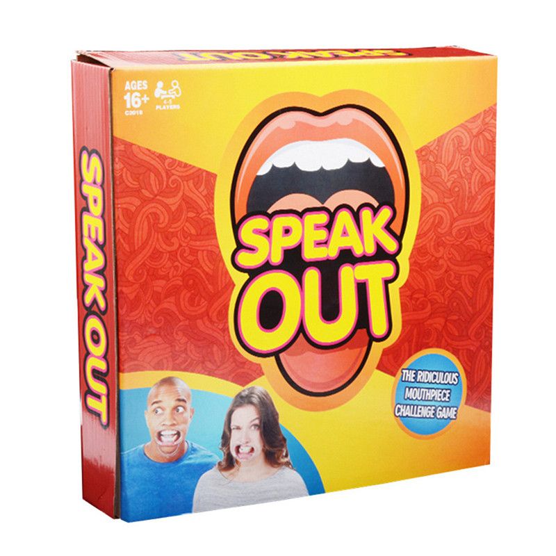 2017 Speak Out Game,Ktv Party Game Cards For Party Christmas Gift Newest Best Selling Funny