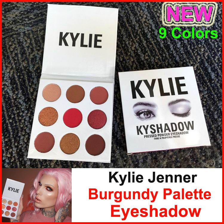NEW Kylie Jenners Burgundy Eyeshadow Palette Kylie Jenner Cosmetics The