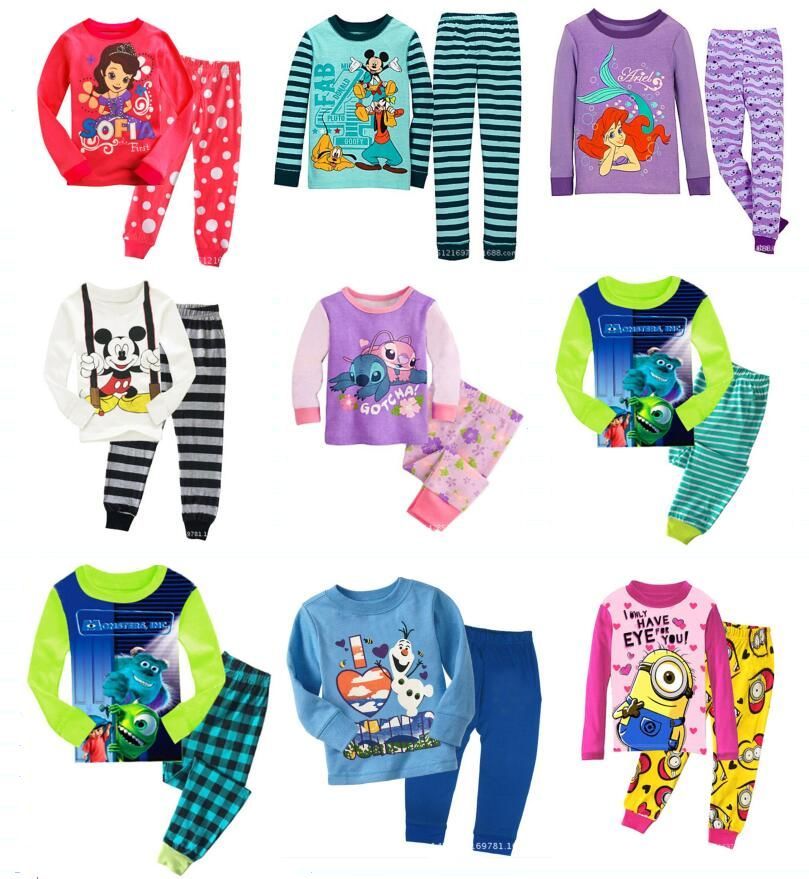 /Children Baby Boy'S Girl'S Kids Pajamas Suit Monsters Inc The Little