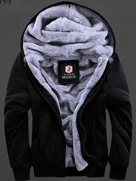 2017 2016 Coats For Men Fur Lined Hoodie Men'S Designer Plus Size M Xxxl Jackets Sweaters Casual 